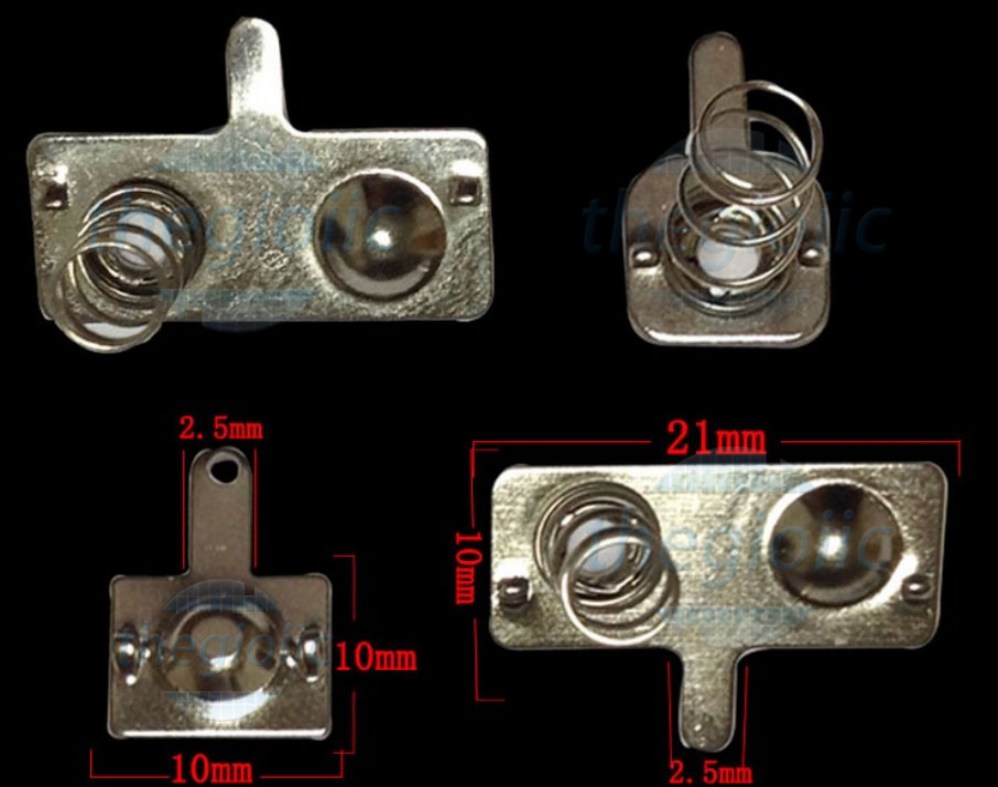 Connector Đế Pin AA V1