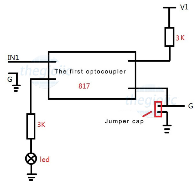 PC817 Mạch Opto Cách Ly 4 Kênh