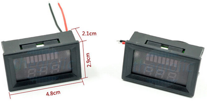 Module Hiển Thị Điện Áp Mức Pin