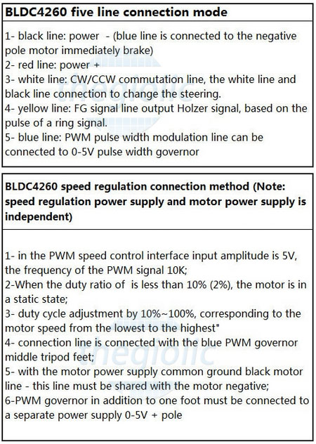 42GP-BL4260 Động Cơ DC Không Chổi Than 12V49RPM