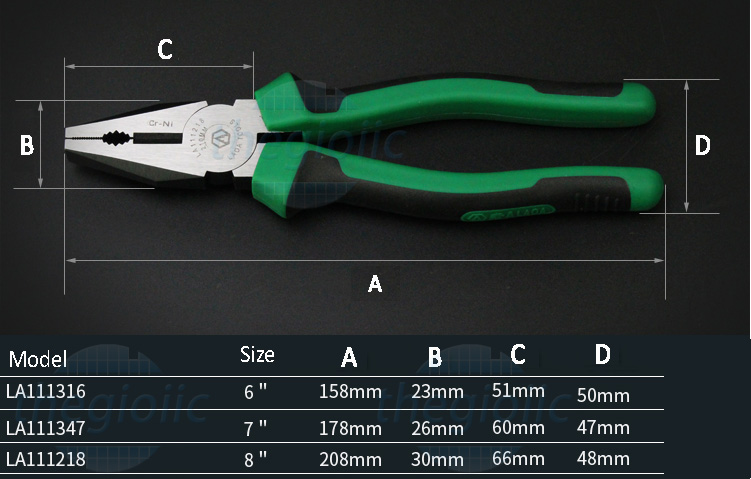 Kềm Kẹp 6inch Cr-Ni LA111316
