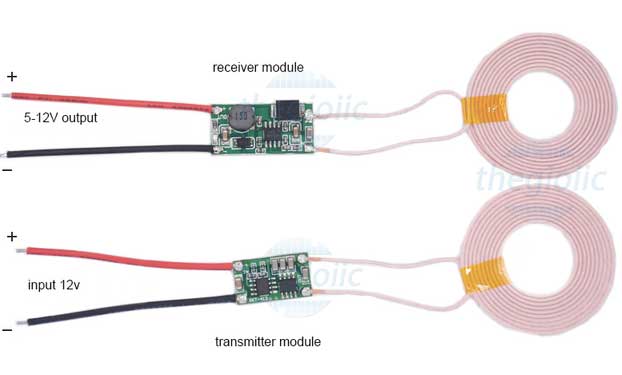 Bộ Truyền Nhận Mạch Sạc Không Dây 5V 2A