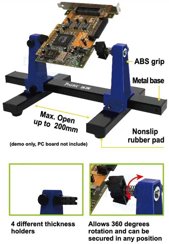 SN-390 Bộ Kẹp PCB Pro'sKit