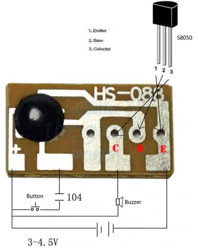 HS-088 Mạch Chuông Cửa Ding-dong