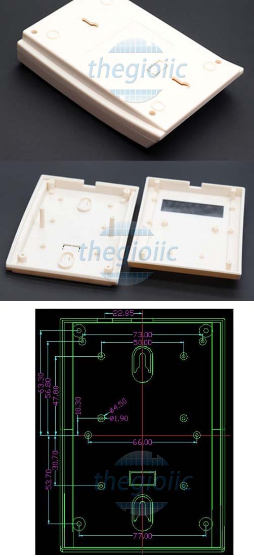 Hộp Nhựa RFID 142x100x31