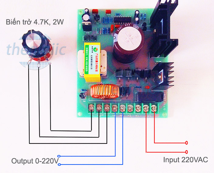 Mạch Điều Khiển Tốc Độ Động Cơ 1000W 8A