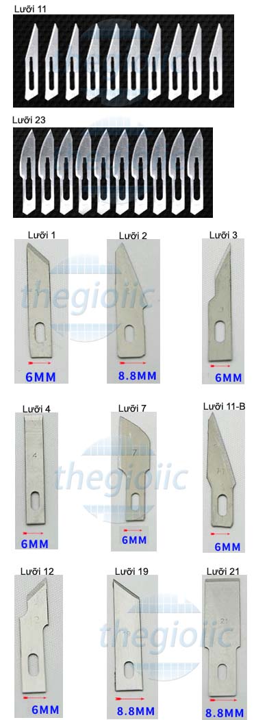 Lưỡi Dao Cắt Mạch Số 21