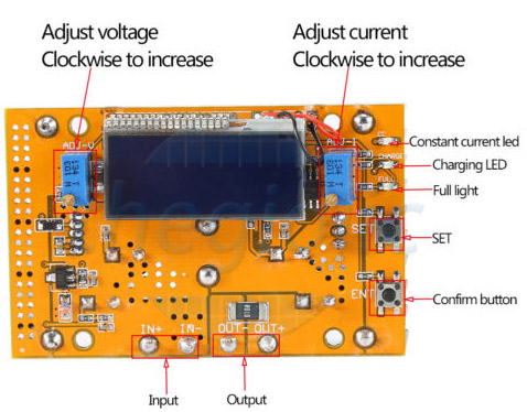 Giảm Áp 10A 150W Có LCD