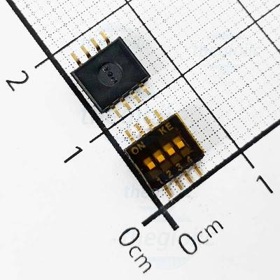 Công Tắc DIP Switch Dán SMD 4 Bit 1.27mm