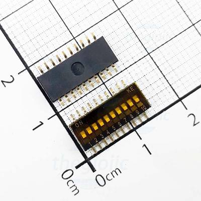 Công Tắc DIP Switch Dán SMD 10 Bit 1.27mm