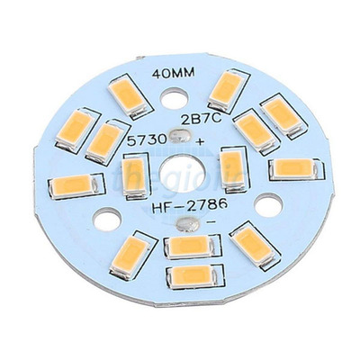 Tấm LED Trắng Ấm 7W 14LED 5730 40mm 21-22.4VDC