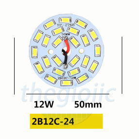 Tấm LED Trắng Ấm 12W 24LED 5730 36-38.4VDC