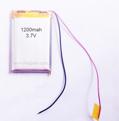 Pin Sạc Lipo 1200mAh 3.7V