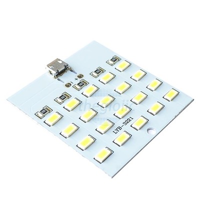 Mạch 20 LED Siêu Sáng 5V Micro USB