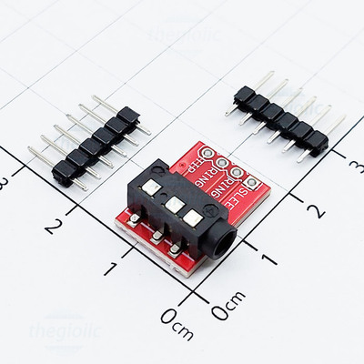 Mạch Ra Chân Cổng Audio 3.5mm 3 cực TRRS