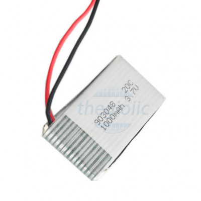 Pin Sạc Lipo 1000mAh 3.7V