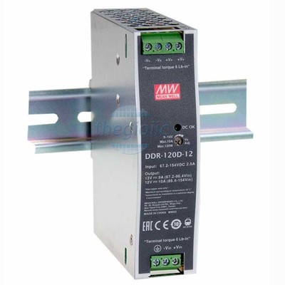 DDR-120B-48 Nguồn Meanwell Gắn Ray 48V 2.5A