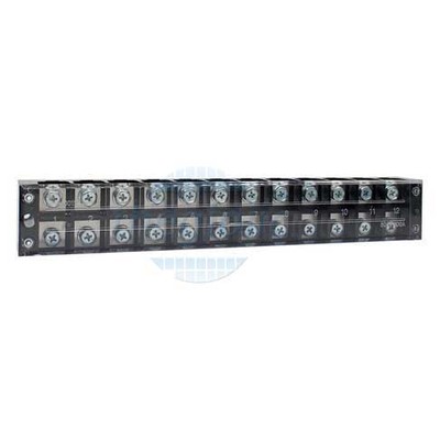 TB10012 Cầu Đấu Điện, Terminal Khối Tủ Điện 12 Cực 100A 600V Cỡ Dây 2.5-16mm2