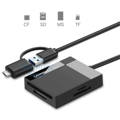 UGreen Đầu Đọc Thẻ Nhớ USB 3.0 OTG