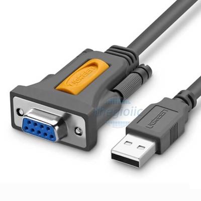 Cáp Chuyển Đổi USB To RS232 Đầu Cái Chất Lượng Cao