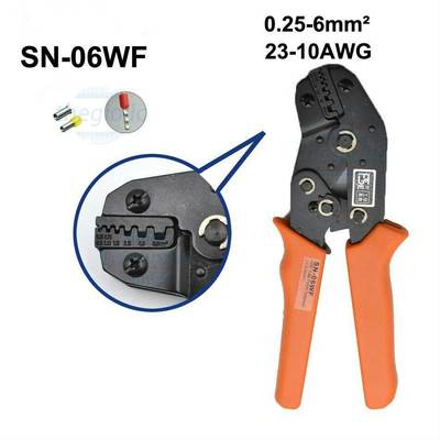 SN-06WF Kềm Bấm Cosse, Cỡ Dây 0.25-6mm2, 23-10AWG