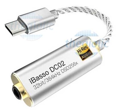 iBasso DC02 Bộ Chuyển Đổi TypeC Qua Jack 3.5mm