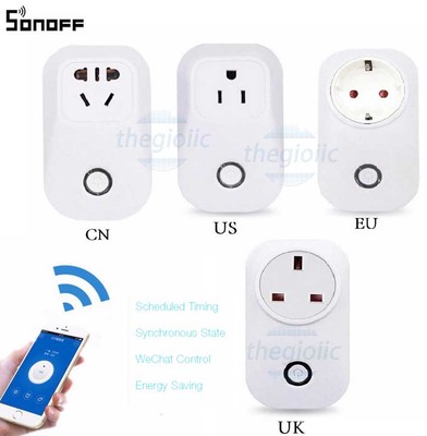 Ổ Cắm WiFi Sonoff S20 EU 220VAC 2000W