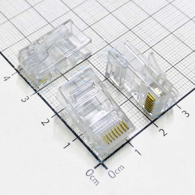 Hạt mạng RJ45 8P8C 8 Chân CAT5E