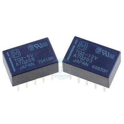 TQ2-12V Relay Tần Số Cao 12VDC 10Chân DPDT