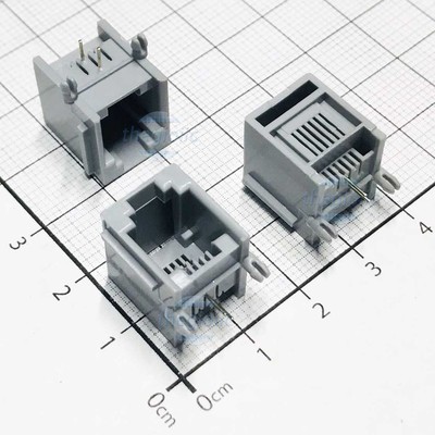 Cổng RJ11 Cái 6P2C 2 Chân Hàn PCB