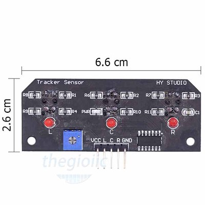 Module Dò Đường T5000 3 Kênh