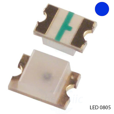 LED Xanh Dương 0805 Dán SMD Trong Suốt