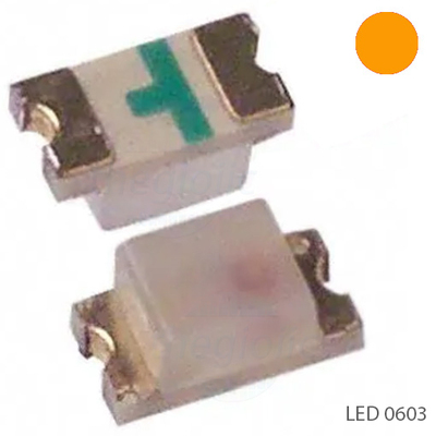 LED Cam 0603 Dán SMD Trong Suốt Harvatek