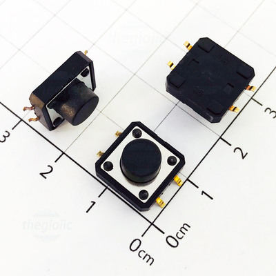 Nút Nhấn 12x12mm Cao 7mm 4 Chân SMD