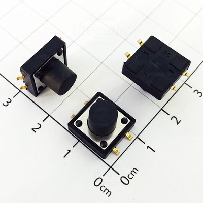 Nút Nhấn 12x12mm Cao 9mm 4 Chân SMD