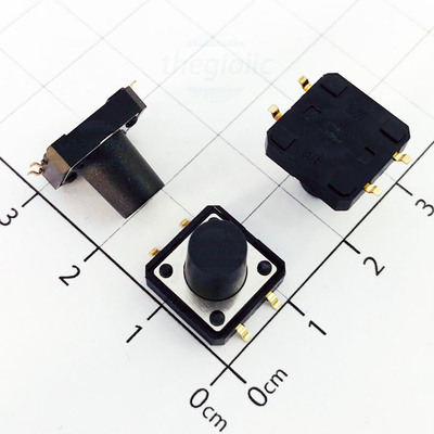 Nút Nhấn 12x12mm Cao 12mm 4 Chân SMD