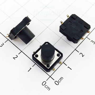 Nút Nhấn 12x12mm Cao 10mm 4 Chân SMD