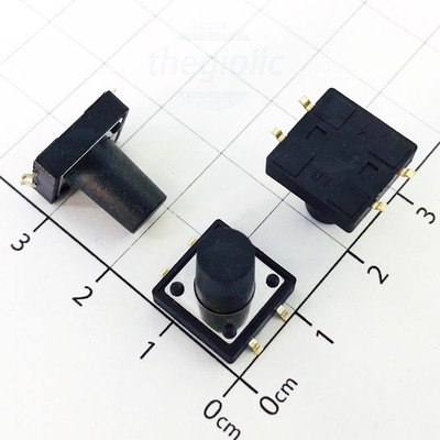 Nút Nhấn 12x12mm Cao 13mm 4 Chân SMD