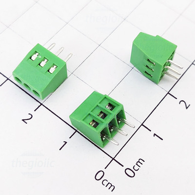 KF120-3-V Domino 3 Chân Thẳng 2.54mm Hàn 150V 6A PCB