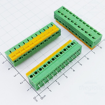 KF142-5.08-11-R Terminal Block 11 Tiếp Điểm Cắm Dây Ngang 5.08mm 250V 10A