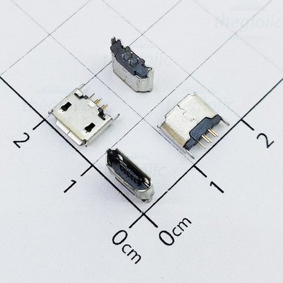 Cổng USB Micro-B 2.0 Đầu Cái 5 Chân Hàn PCB