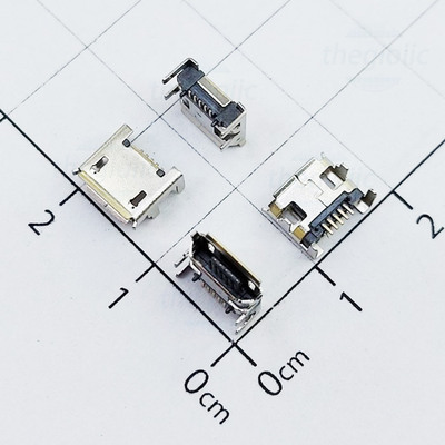 Cổng USB Micro-B 2.0 Đầu Cái 5 Chân SMD V4