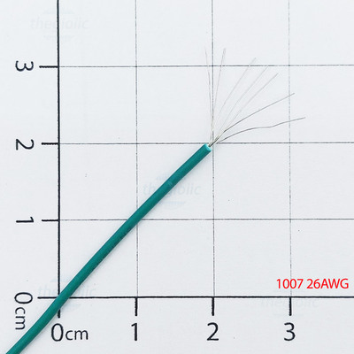 Dây Tín Hiệu 1007 26AWG Màu Xanh Lá