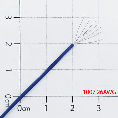 Dây Tín Hiệu 1007 26AWG Màu Xanh Dương