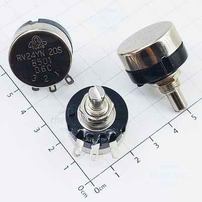 RV24YN20S-501 Biến Trở Tocos 500 Ohm 2W 10% 1 Vòng