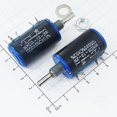 WXD3-13-101 Biến Trở 100 Ohm 2W 5% 10 Vòng