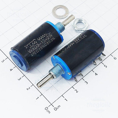 WXD3-13-471 Biến Trở 470 Ohm 2W 5% 10 Vòng