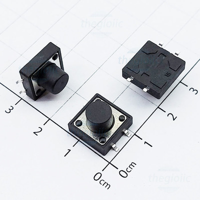 Nút Nhấn 12x12mm Cao 8mm 4 Chân SMD