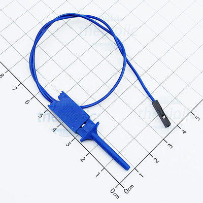 Dây Bus Kẹp Logic Đầu Móc Nối Dupont Cái Màu Xanh Dương