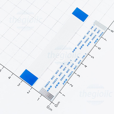 Cáp FFC 12 Chân 1.0mm Cùng Hướng Dài 8cm